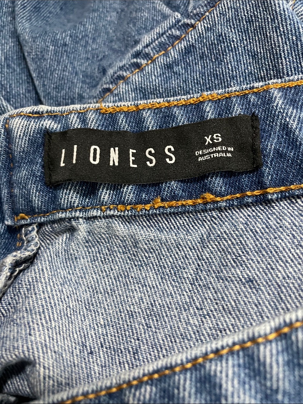 Lioness Rescue Me pleat denim skirt - Picture 5 of 5